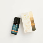 Glowing Tuscany Essential Oil 5mL with Custom White and Gold Product Box