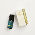 Lush Cascadia Essential Oil 5mL with Custom White and Gold Product Box