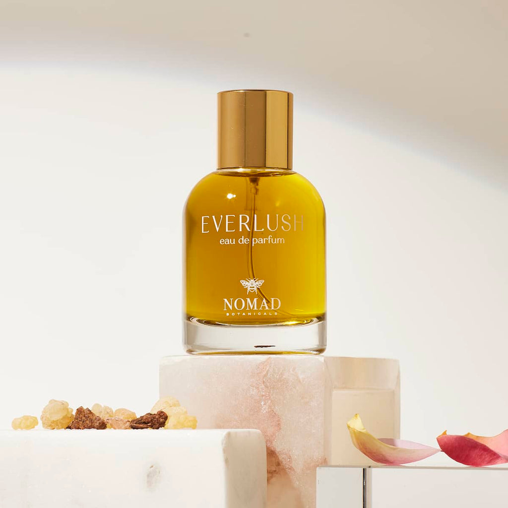 Nomad Botanicals Everlush Eau de Parfum with Sandalwood, Frankincense, Myrrh, and Rose